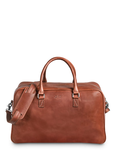 Reisetasche Leder CANOPUS Cognac