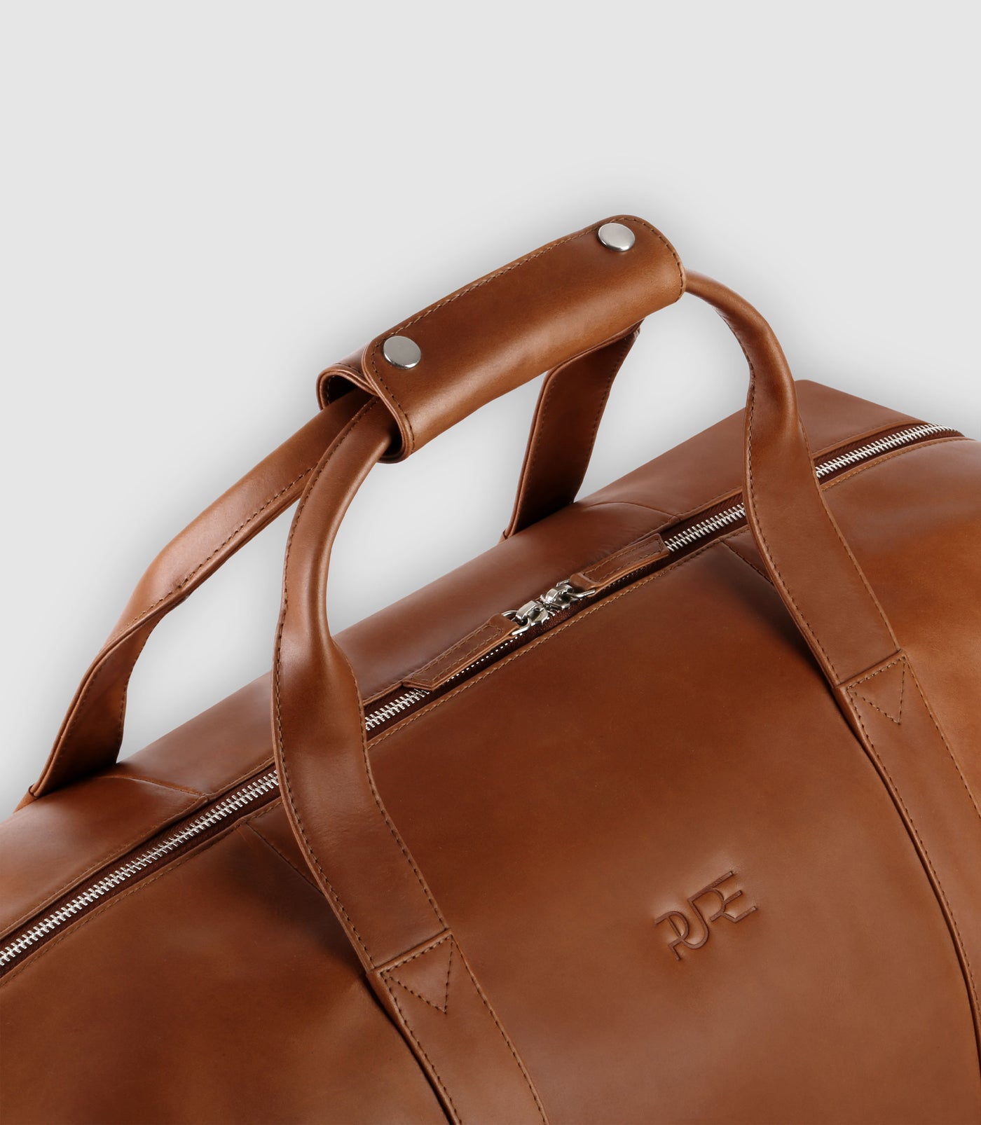 Reisetasche Leder ELNATH Cognac