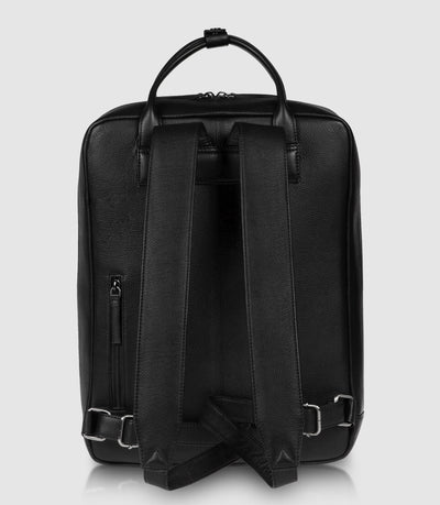 Rucksack Leder VEGA Midnight Black