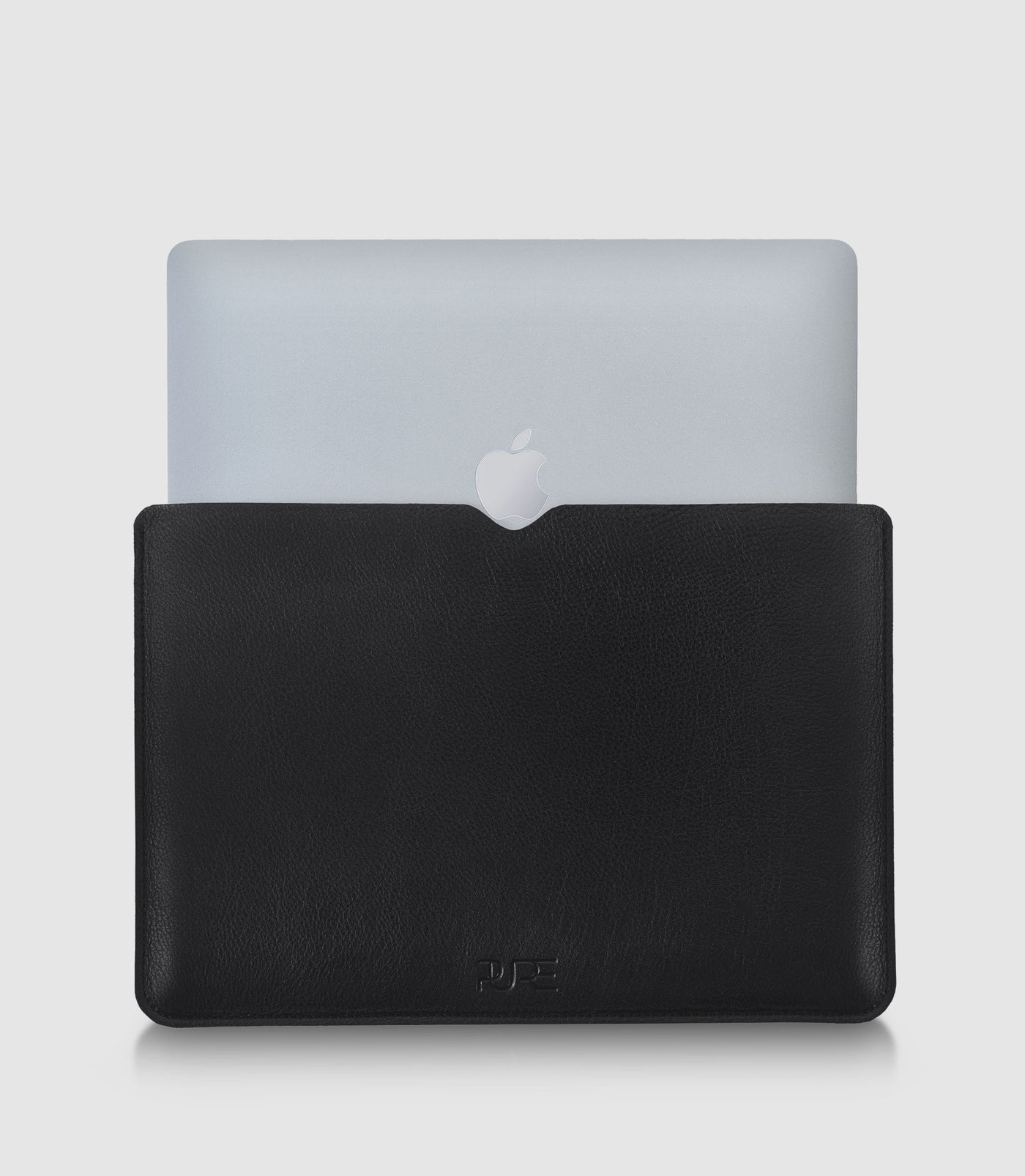 13" MacBook Lederhülle AVIOR Midnight Black