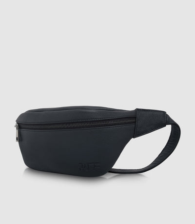 Bauchtasche Leder CAPH Midnight Black