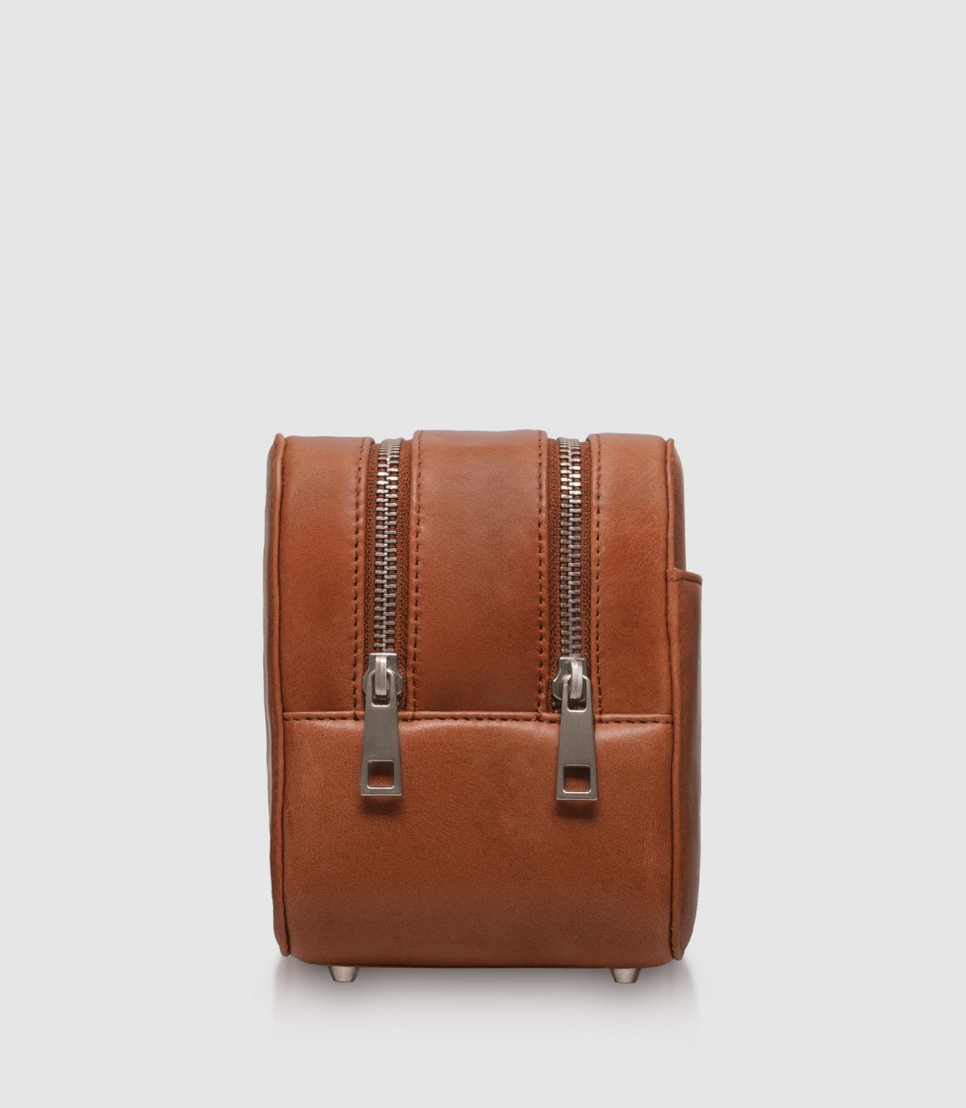 Kulturtasche Leder ATLAS XL Cognac