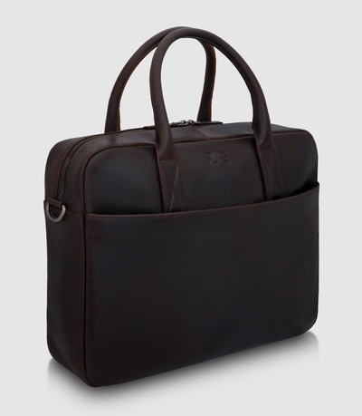 Laptoptasche Leder NAOS Chocolate