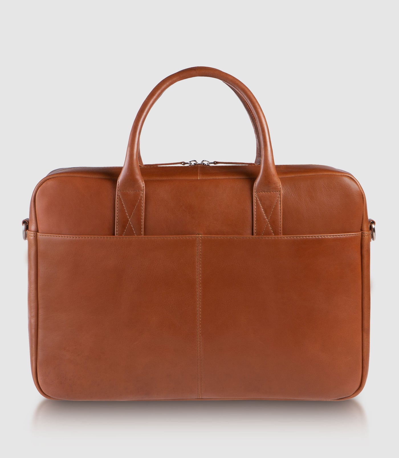 Laptoptasche Leder NAOS Cognac