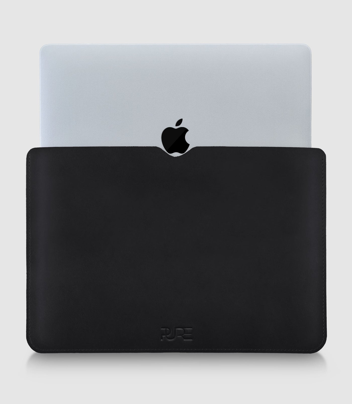 16" MacBook Lederhülle AVIOR Midnight Black