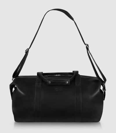 Reisetasche Leder ELNATH Midnight Black