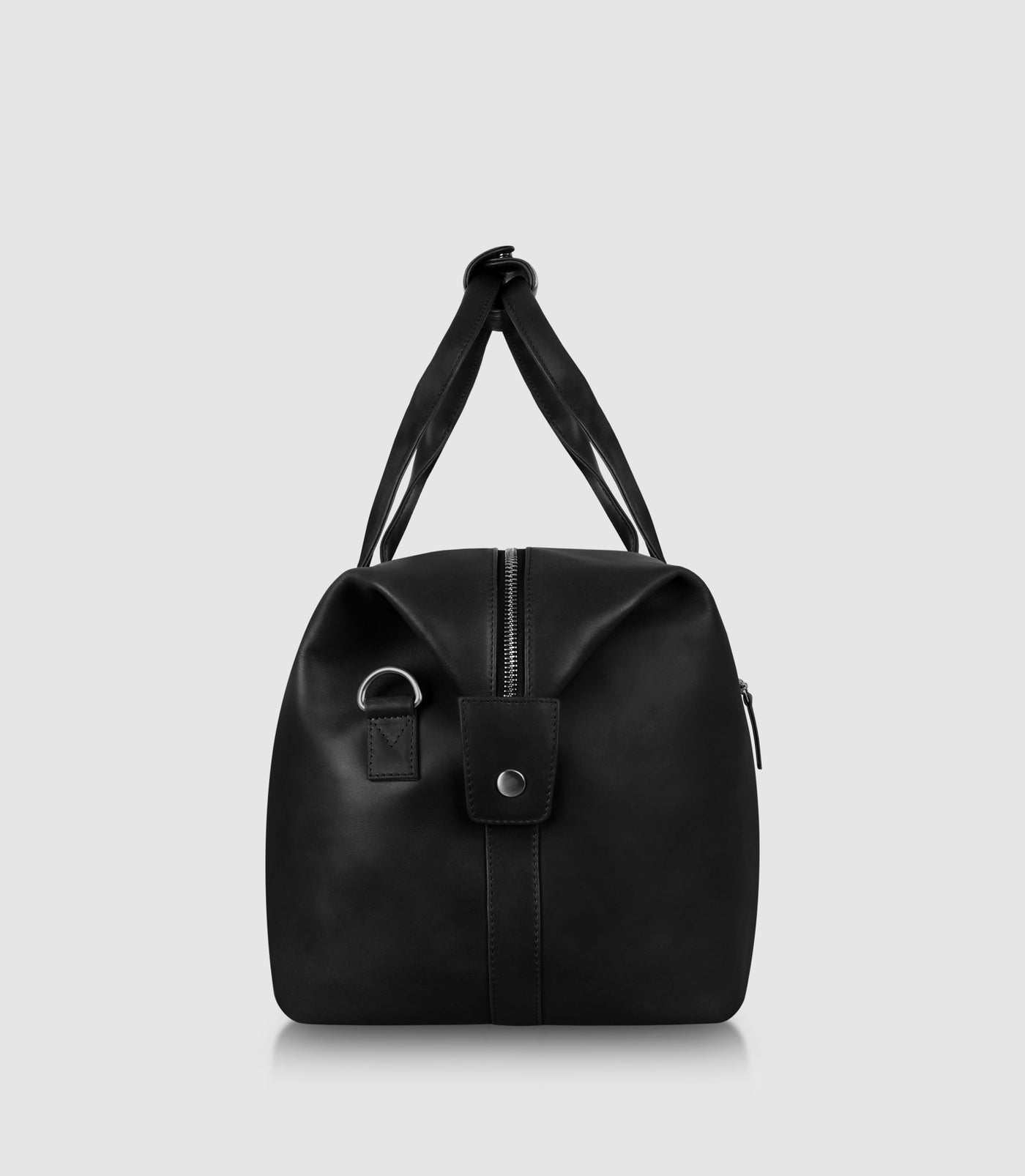 Reisetasche Leder ELNATH Midnight Black