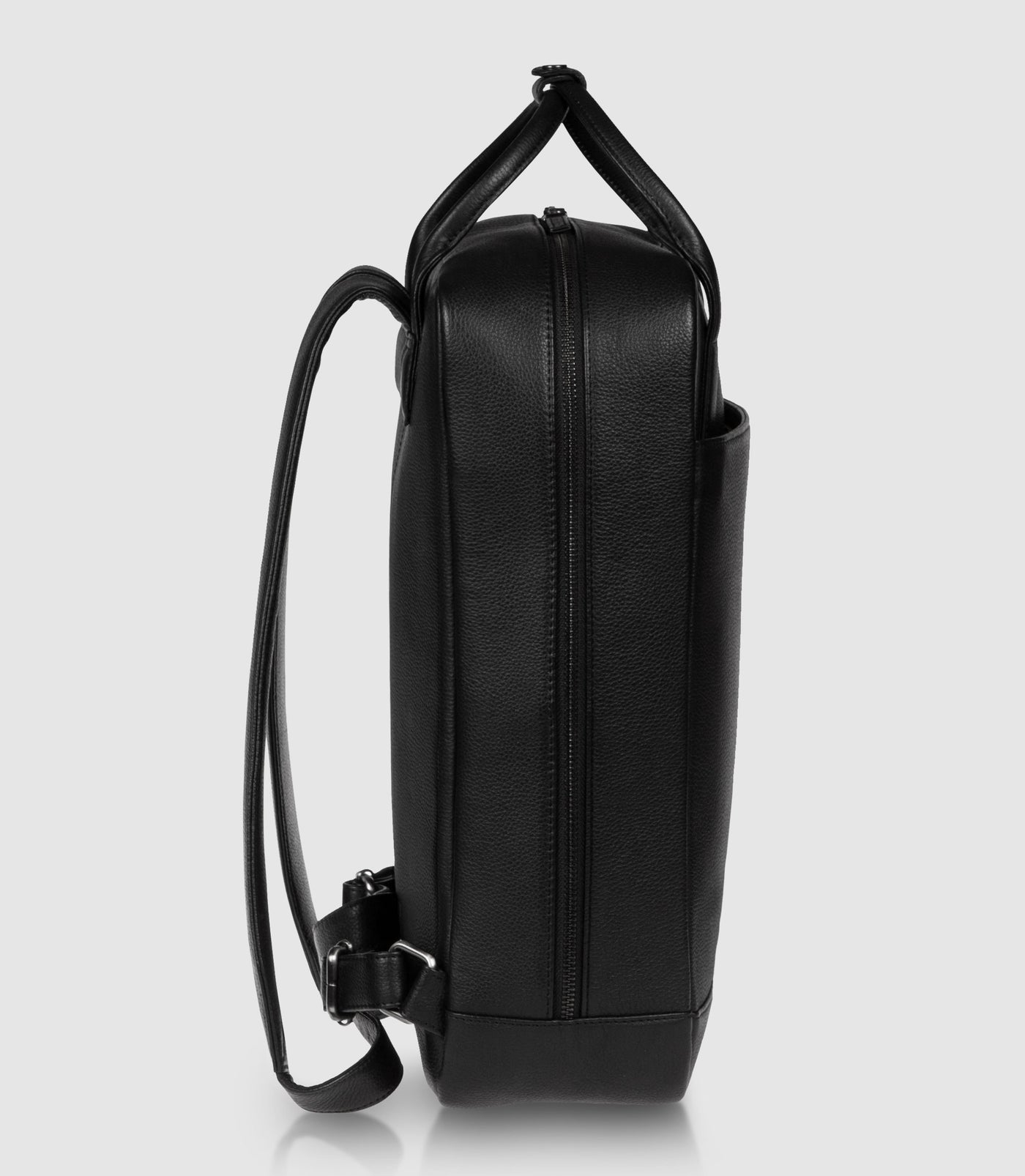 Rucksack Leder VEGA Midnight Black